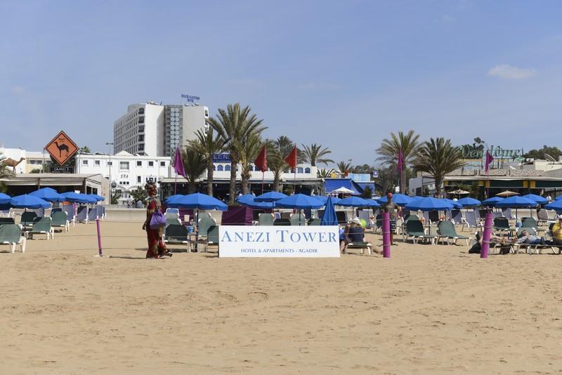 Anezi Tower Hotel Agadir Eksteriør billede