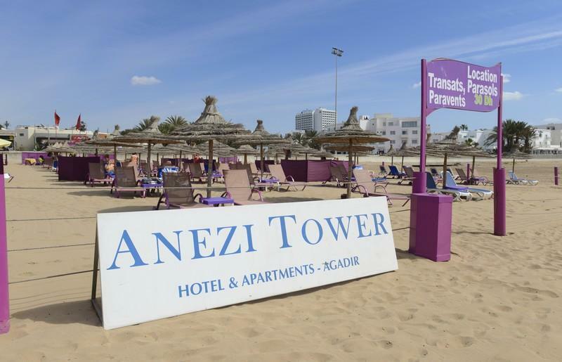 Anezi Tower Hotel Agadir Eksteriør billede